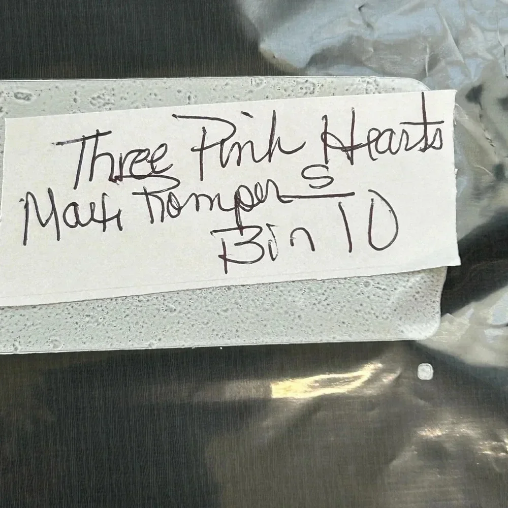 Three Hearts three pink